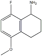 1-Naphthalenamine,5-fluoro-1,2,3,4-tetrahydro-5-methoxy-(9CI) Struktur