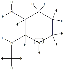 2,3-Piperidinediamine,N2-methyl-(9CI) Struktur