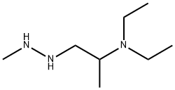 2-Propanamine,N,N-diethyl-1-(2-methylhydrazino)-(9CI) Struktur