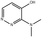 4-Pyridazinol,3-(dimethylamino)-(9CI) Struktur