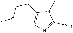 1H-Imidazol-2-amine,5-(2-methoxyethyl)-1-methyl-(9CI) Struktur