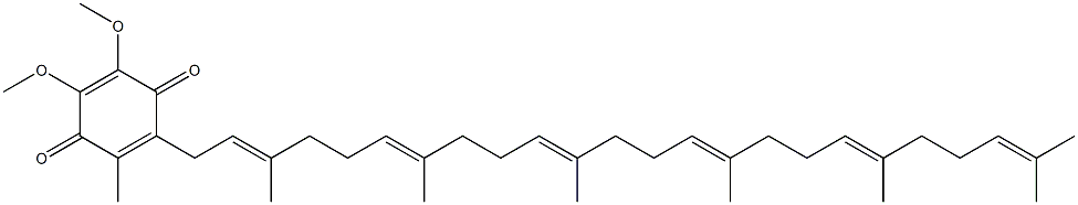 Ubiquinone Q6 Struktur