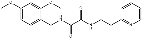 N1-(2,4-DIMETHOXYBENZYL)-N2-(2-PYRIDIN-2-YL)ETHYL)OXALAMIDE Struktur