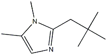 1H-Imidazole,2-(2,2-dimethylpropyl)-1,5-dimethyl-(9CI) Struktur