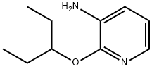 3-Pyridinamine,2-(1-ethylpropoxy)-(9CI) Struktur