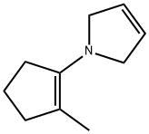 1H-Pyrrole,2,5-dihydro-1-(2-methyl-1-cyclopenten-1-yl)-(9CI) Struktur