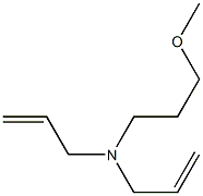 2-Propen-1-amine,N-(3-methoxypropyl)-N-2-propenyl-(9CI) Struktur