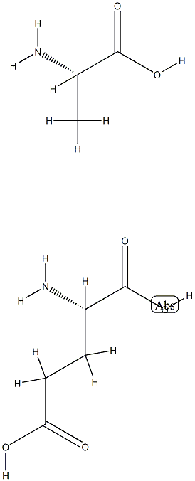 poly(glutamic acid-alanine) Struktur