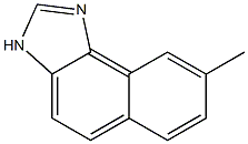 1H-Naphth[1,2-d]imidazole,8-methyl-(9CI) Struktur