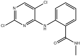 C12H10Cl2N4O Struktur