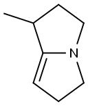 1H-Pyrrolizine,2,3,5,6-tetrahydro-1-methyl-(9CI) Struktur