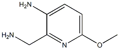 2-Pyridinemethanamine,3-amino-6-methoxy-(9CI) Struktur