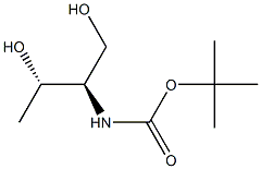 Carbamic acid, [(1R,2S)-2-hydroxy-1-(hydroxymethyl)propyl]-, 1,1- Struktur