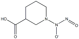 3-Piperidinecarboxylicacid,1-(hydroxy-NNO-azoxy)-(9CI) Struktur