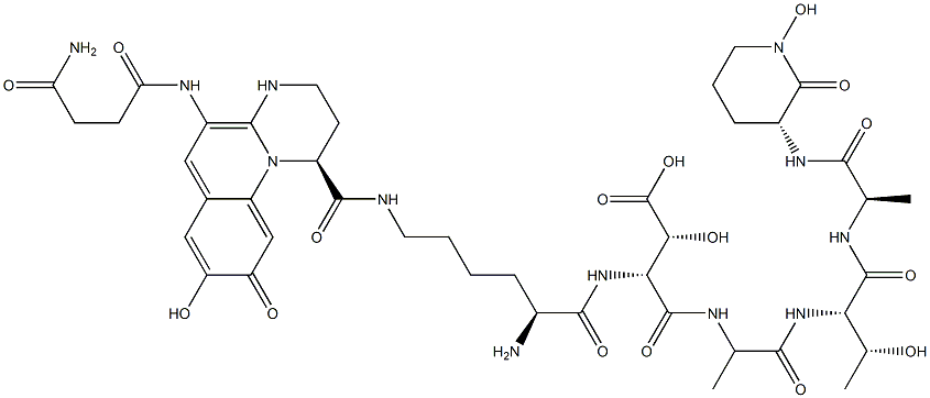 pseudobactin Struktur