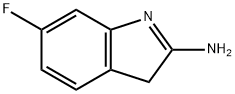 3H-Indol-2-amine,6-fluoro-(9CI) Struktur