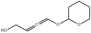 2,3-Butadien-1-ol,4-[(tetrahydro-2H-pyran-2-yl)oxy]-(9CI) Struktur