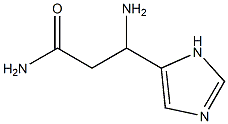 1H-Imidazole-4-propanamide,beta-amino-(9CI) Struktur