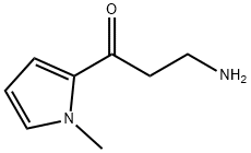 1-Propanone,3-amino-1-(1-methyl-1H-pyrrol-2-yl)-(9CI) Struktur