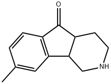 5H-Indeno[1,2-c]pyridin-5-one,1,2,3,4,4a,9b-hexahydro-8-methyl-(9CI) Struktur