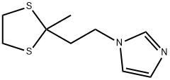 1H-Imidazole,1-[2-(2-methyl-1,3-dithiolan-2-yl)ethyl]-(9CI) Struktur