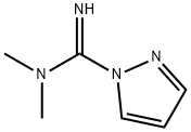 1H-Pyrazole-1-carboximidamide,N,N-dimethyl-(9CI) Struktur