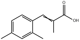 2-Propenoic acid, 3-(2,4-diMethylphenyl)-2-Methyl- Struktur