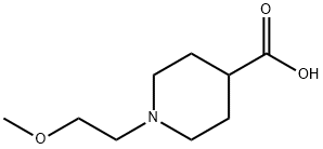 1-(2-methoxyethyl)piperidine-4-carboxylic acid(SALTDATA: 0.4H2O) Struktur