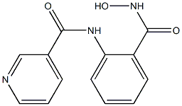 3-Pyridinecarboxamide,N-[2-[(hydroxyamino)carbonyl]phenyl]-(9CI) Struktur