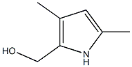 1H-Pyrrole-2-methanol,3,5-dimethyl-(9CI) Struktur