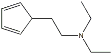 2,4-Cyclopentadiene-1-ethanamine,N,N-diethyl-(9CI) Struktur