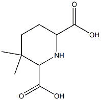 2,6-Piperidinedicarboxylicacid,3,3-dimethyl-(9CI) Struktur