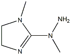 1H-Imidazole,4,5-dihydro-1-methyl-2-(1-methylhydrazino)-(9CI) Struktur