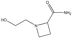 2-Azetidinecarboxamide,1-(2-hydroxyethyl)-(9CI) Struktur