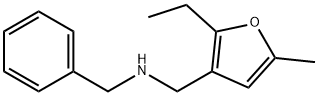 3-Furanmethanamine,2-ethyl-5-methyl-N-(phenylmethyl)-(9CI) Struktur