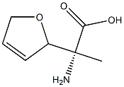 D-threo-Hex-4-enonic acid, 2-amino-3,6-anhydro-2,4,5-trideoxy-2-C-methyl- (9CI) Struktur