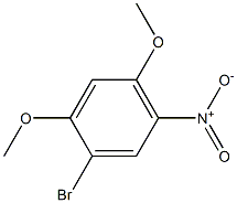 1-Bromo-2,4-dimethoxy-5-nitrobenzene, 98% Struktur