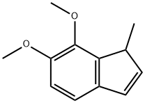 1H-Indene,6,7-dimethoxy-1-methyl-(9CI) Struktur