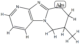 2H-Pyrido[2,3:4,5]imidazo[2,1-b][1,3]thiazine,3,4-dihydro-3-methyl-(9CI) Struktur