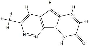 Pyrrolo[1,5-b:2,3-c]dipyridazin-8(9H)-one, 3-methyl- (9CI) Struktur