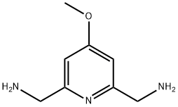 2,6-Pyridinedimethanamine,4-methoxy-(9CI) Struktur