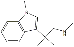 1H-Indole-3-ethanamine,N,bta,bta,1-tetramethyl-(9CI) Struktur