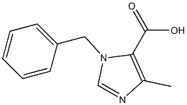 1H-Imidazole-5-carboxylicacid,4-methyl-1-(phenylmethyl)-(9CI) Struktur