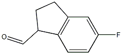 1H-Indene-1-carboxaldehyde,5-fluoro-2,3-dihydro-(9CI) Struktur