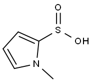 1H-Pyrrole-2-sulfinicacid,1-methyl-(9CI) Struktur