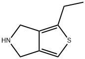 4H-Thieno[3,4-c]pyrrole,1-ethyl-5,6-dihydro-(9CI) Struktur