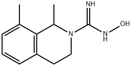 2(1H)-Isoquinolinecarboximidamide,3,4-dihydro-N-hydroxy-1,8-dimethyl-(9CI) Struktur