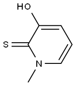 2(1H)-Pyridinethione,3-hydroxy-1-methyl-(9CI) Struktur