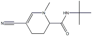 2-Pyridinecarboxamide,5-cyano-N-(1,1-dimethylethyl)-1,2,3,4-tetrahydro-1-methyl-(9CI) Struktur