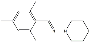 1-Piperidinamine,N-[(2,4,6-trimethylphenyl)methylene]-(9CI) Struktur